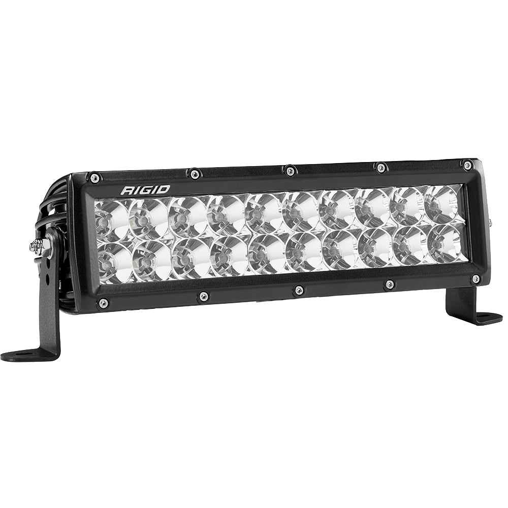 Rigid LED light bar for off-road vehicles, featuring high-output LEDs and durable black housing.