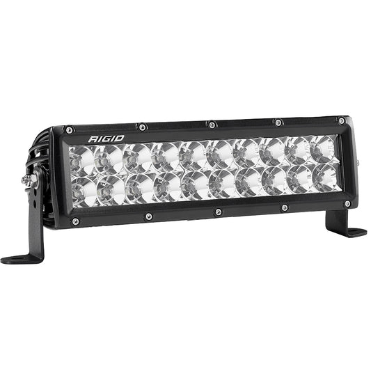 Rigid LED light bar for off-road vehicles, featuring high-output LEDs and durable black housing.