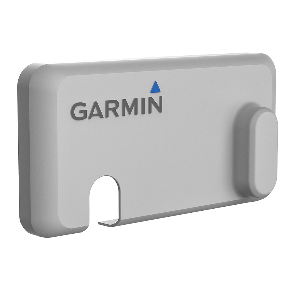 Garmin mounting bracket for GPS devices, sleek gray design with secure clip