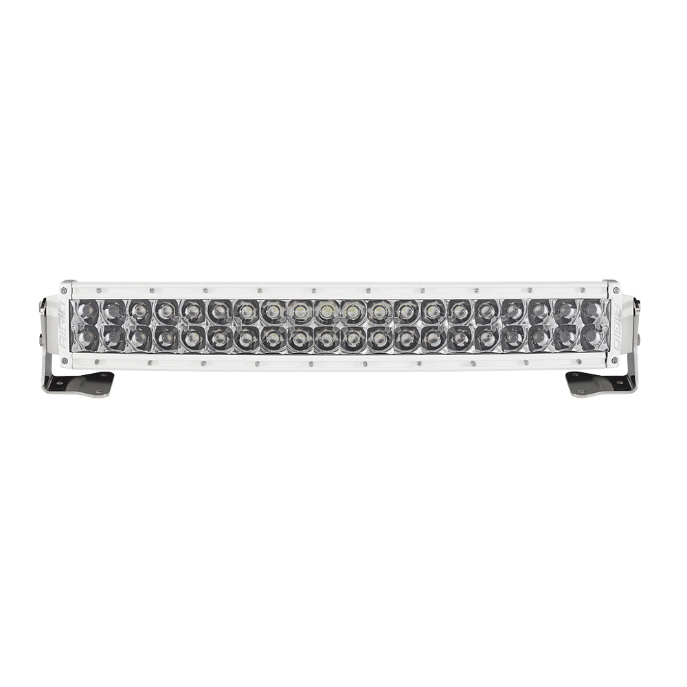Rigid Industries LED light bar for off-road vehicle lighting, durable aluminum housing, multiple LED bulbs
