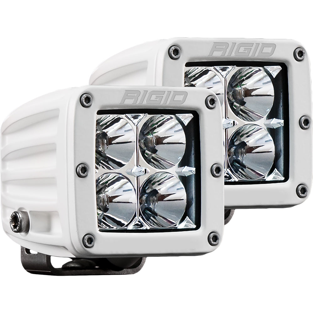 Rigid Industries LED off-road lights with quad reflectors for vehicle illumination