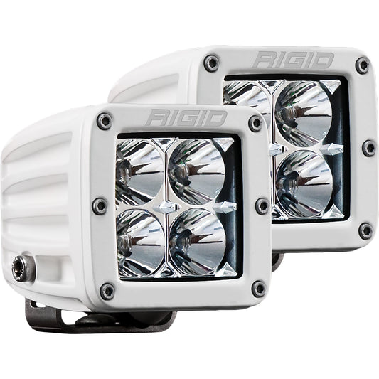 Rigid Industries LED off-road lights with quad reflectors for vehicle illumination