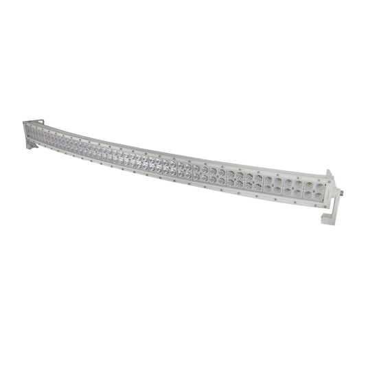 Curved LED light bar for off-road truck or SUV, high-output illumination