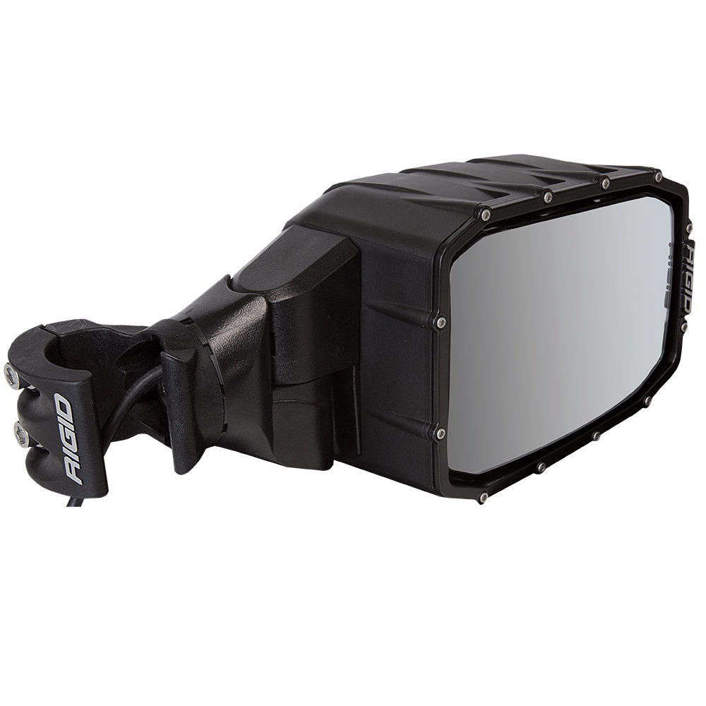 Rigid Industries LED light bar with mounting bracket, rugged black housing and clear lens