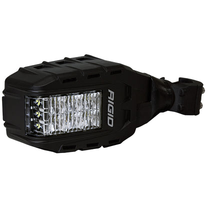 Rigid Industries LED light bar for off-road vehicle lighting, rugged black housing with clear lens