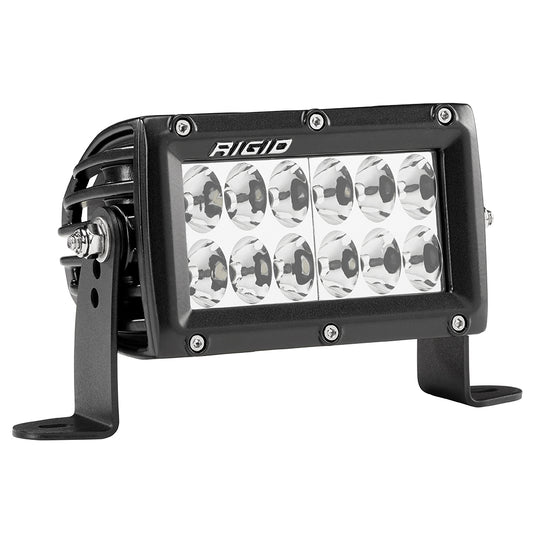 Rigid Industries LED light bar with protective grille, ideal for off-road and automotive use