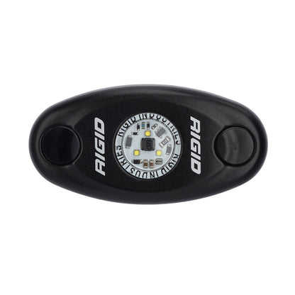 Rigid Industries LED light with black housing and visible circuitry