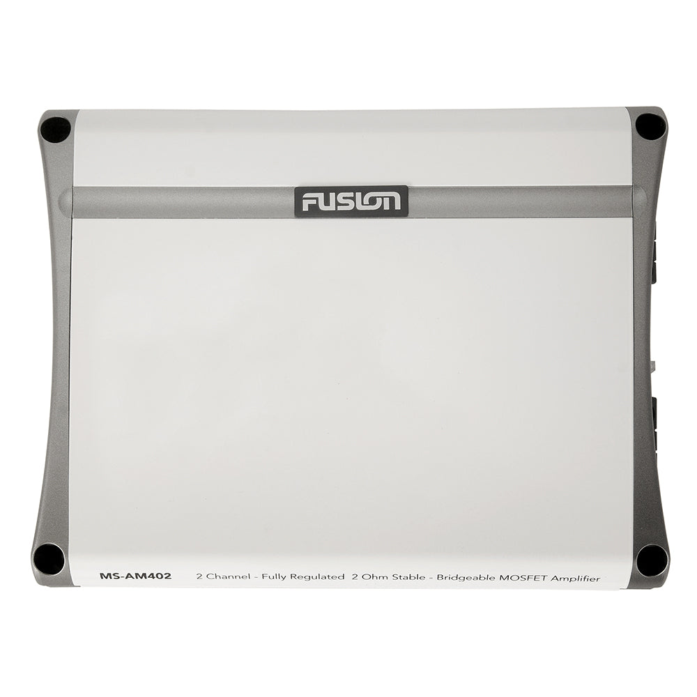 Fusion MS-AM402 2-channel MOSFET amplifier, fully regulated and bridgeable for car audio systems
