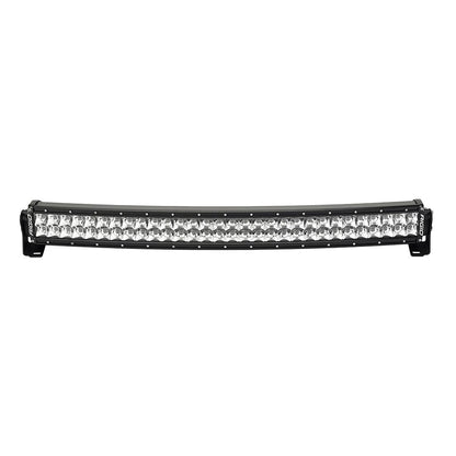 Rigid Industries curved LED light bar for off-road vehicle lighting, high-output illumination
