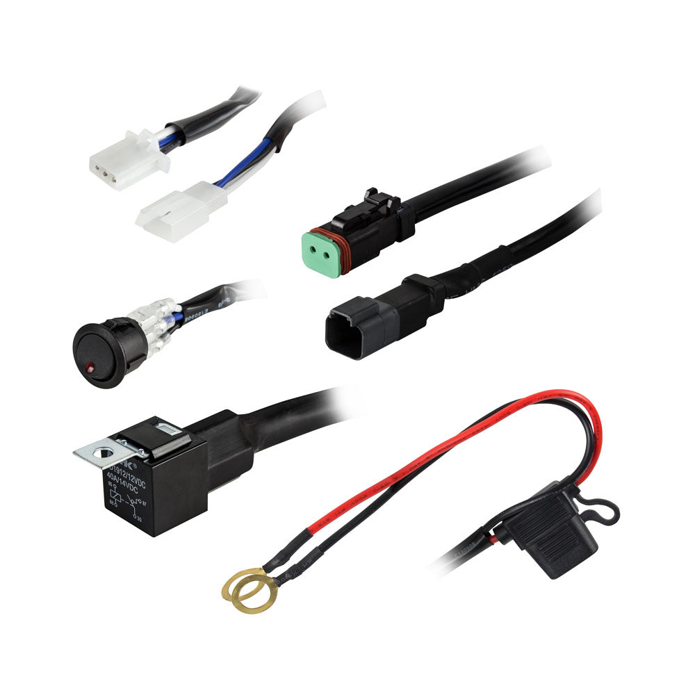 Auto wiring harnesses, relays, and connectors for car audio and electrical installations