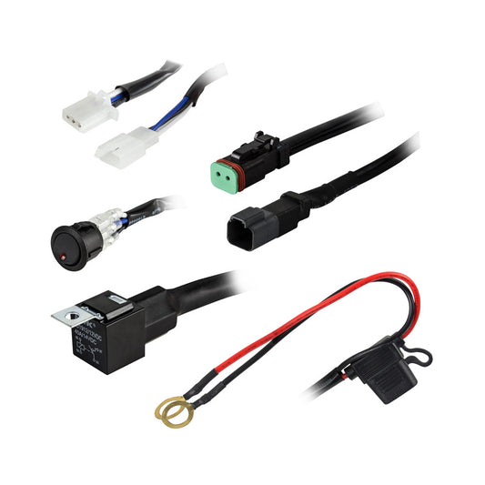 Auto wiring harnesses, relays, and connectors for car audio and electrical installations