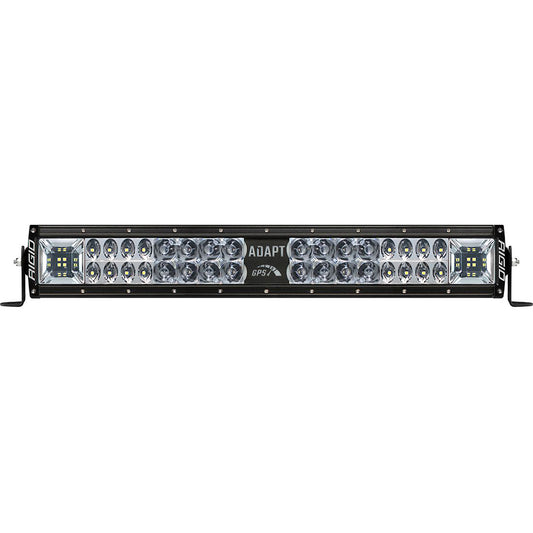 Rigid ADAPT GPS LED light bar for off-road vehicle lighting and illumination