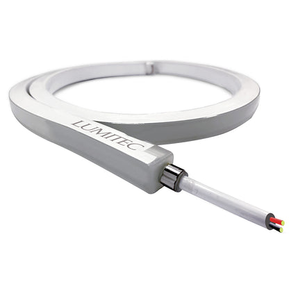 Lumitec marine LED lighting strip with exposed wiring for boat or auto installation