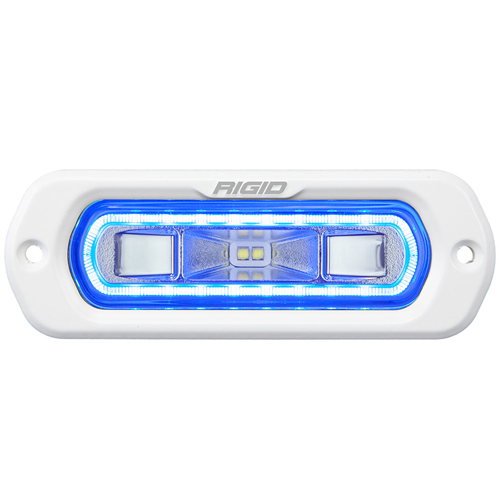Rigid blue LED work light for off-road vehicles and trucks