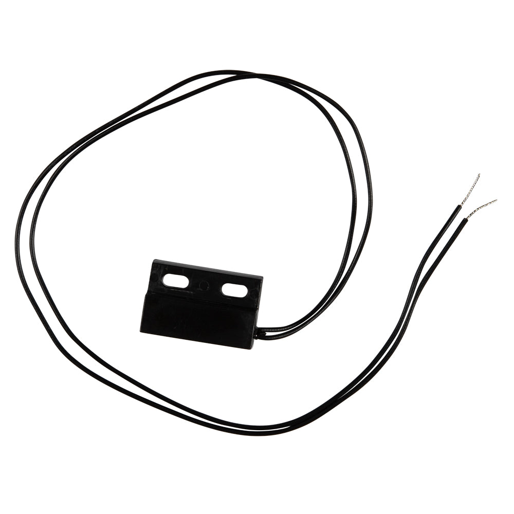Black magnetic sensor with wires for car audio or security system installation