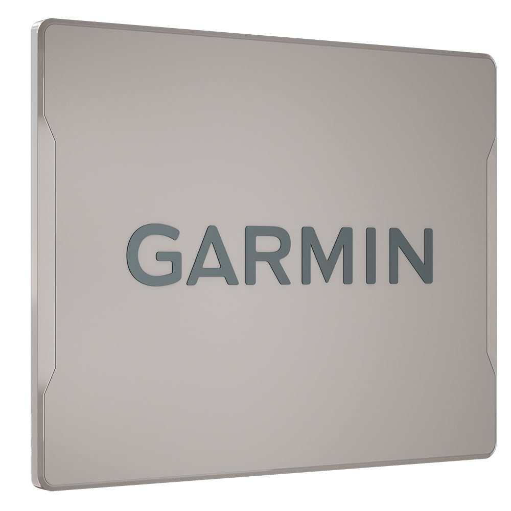 Garmin marine display screen for boat navigation and audio integration