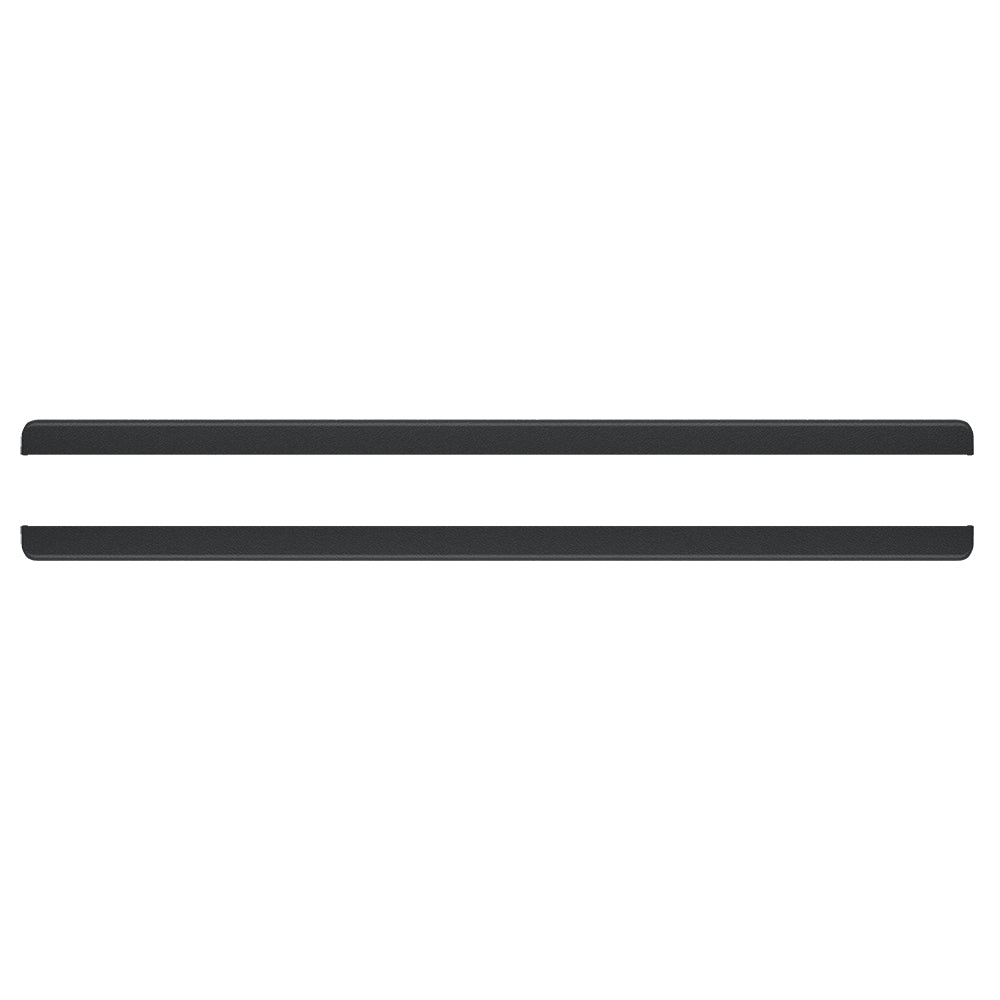 Black automotive trim strips for car styling and customization