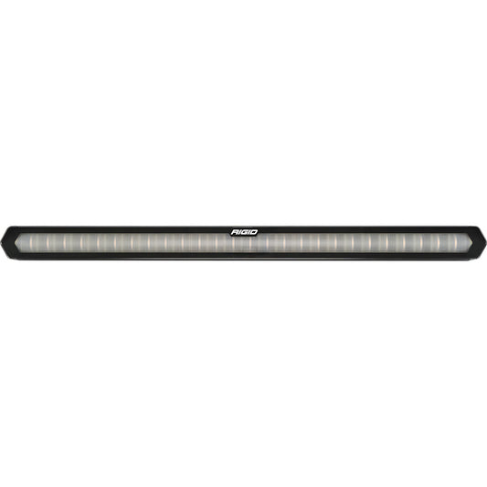 Rigid Industries LED light bar for off-road and automotive use, sleek black housing with bright illumination