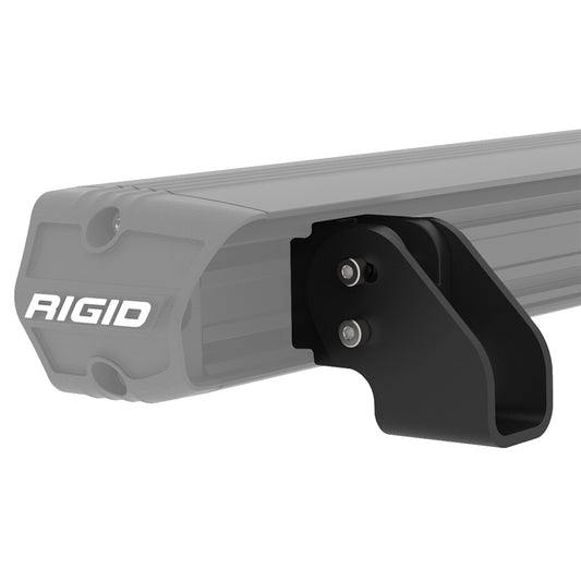 Rigid LED light bar with black mounting bracket, durable off-road lighting solution