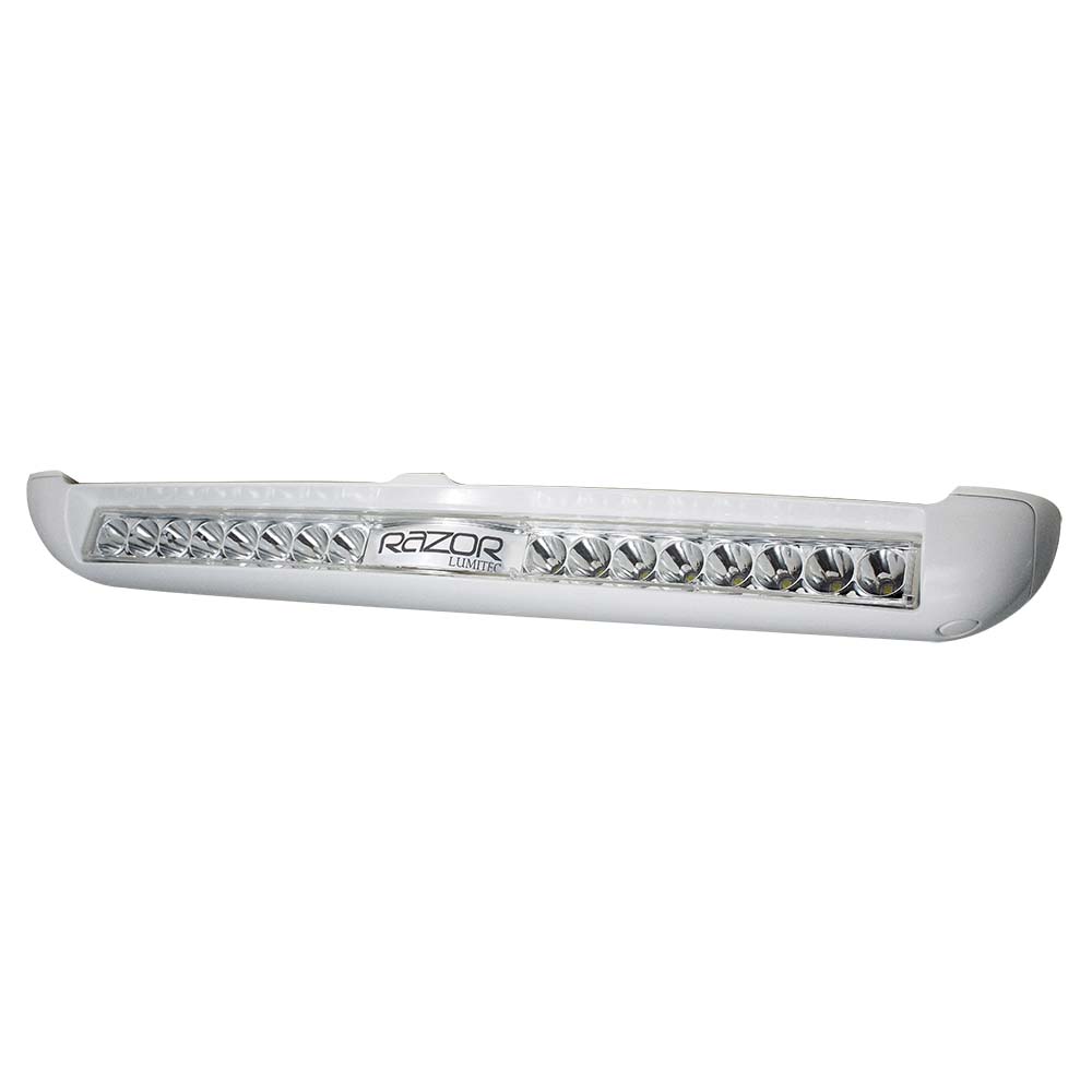 Razor Lumitec marine LED light bar for boat illumination and styling