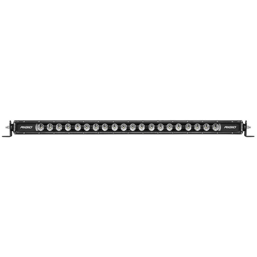 Rigid Industries LED light bar for off-road vehicles, rugged black housing with multiple bright LEDs