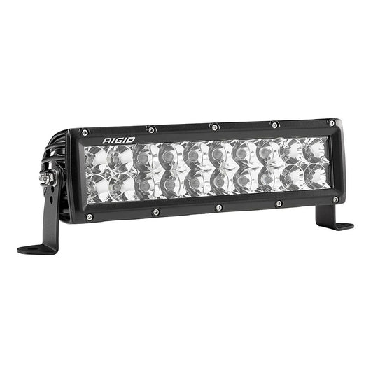 Rigid LED light bar for off-road vehicles, durable black housing, high-output illumination