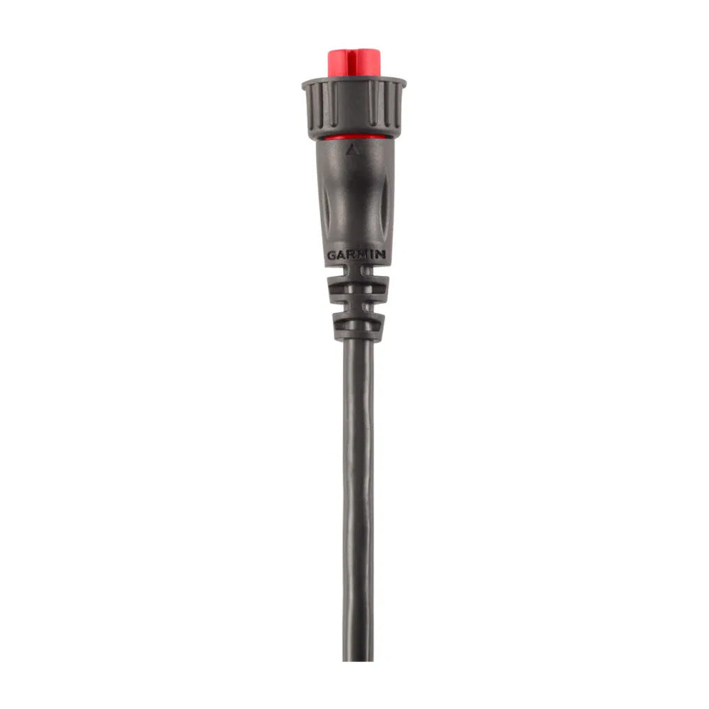 Garmin marine power cable with red connector for boat electronics installation