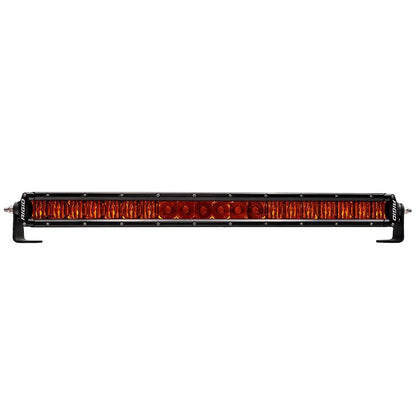 Rigid amber LED light bar for off-road vehicles, truck, or SUV lighting upgrade