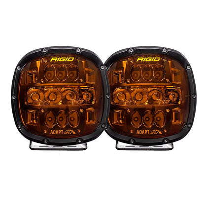 Rigid Adapt GPS amber LED off-road lights for vehicle lighting upgrades
