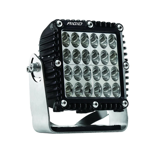 Rigid Industries LED light bar for off-road vehicles, rugged black housing with silver mount