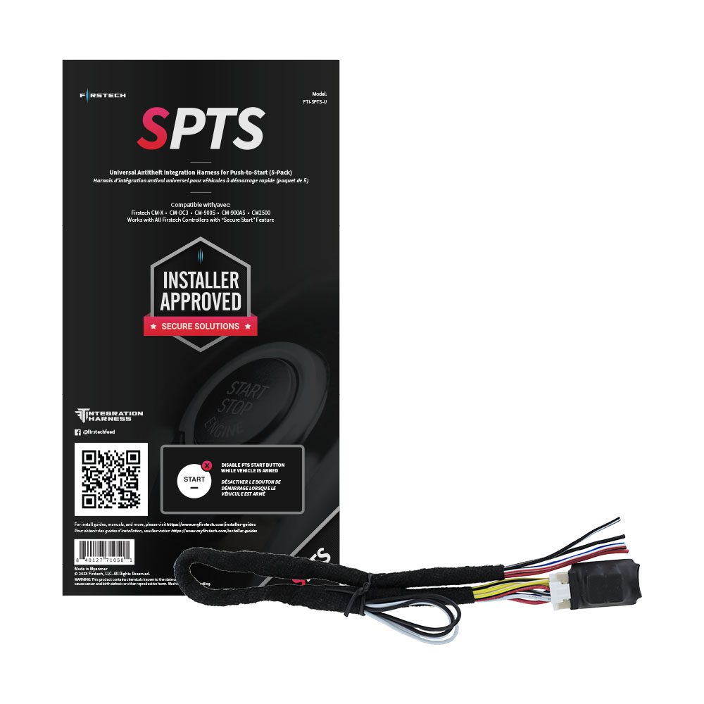 Firstech Universal Secure Push-to-Start Anti-Theft Integration Harness