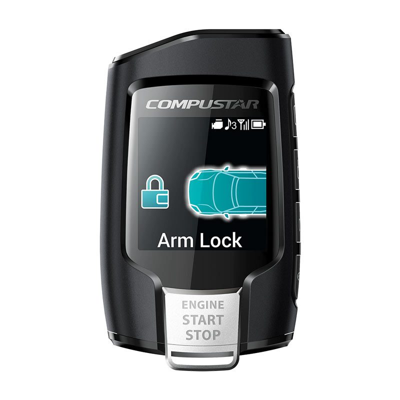 Compustar RFX-2WQ9-FM 2-Way LCD Remote Start & Security System with LTE