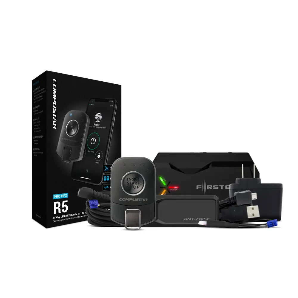 Compustar PRO RFX-P2WR5-SF 2-Way Remote Start Bundle with LTE