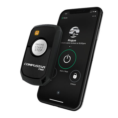 Compustar CSX1900-S 2-Way 1-Button Remote Start Bundle with LTE