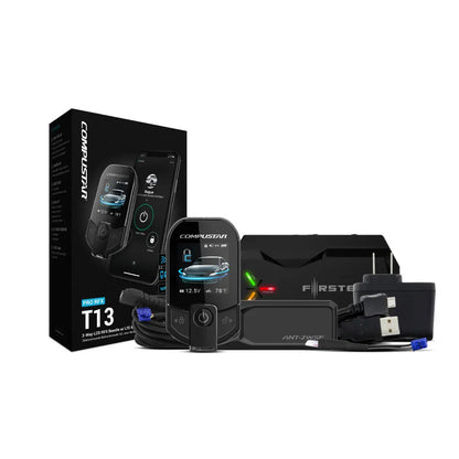 Compustar RFX-P2WT13-SF Pro 2-Way Remote Start & Security Bundle with LTE