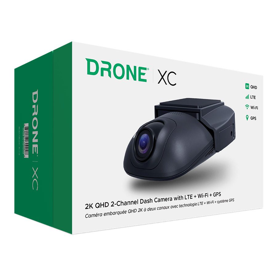 DroneMobile XC-LTE 2K QHD Dash Cam with LTE Wi-Fi and GPS