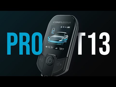 Compustar RFX-P2WT13-SF Pro 2-Way Remote Start & Security Bundle with LTE