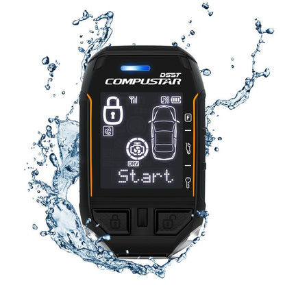 Compustar RFX-2WT12-SS 2-Way LCD Remote Start & Security System with LTE